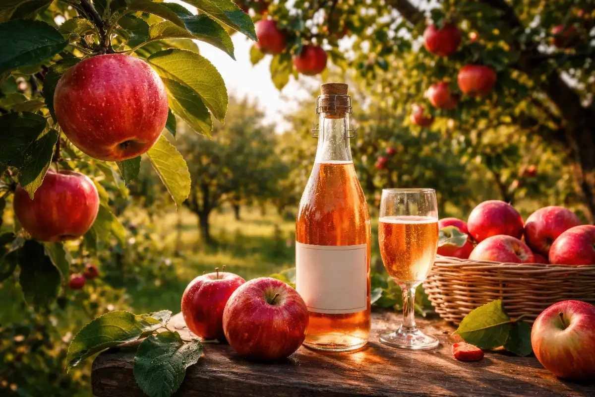 Cidre Rosé Val de Rance (Alc. 2.5% Vol.) : fruité et acidulé (doux) - 75 cl